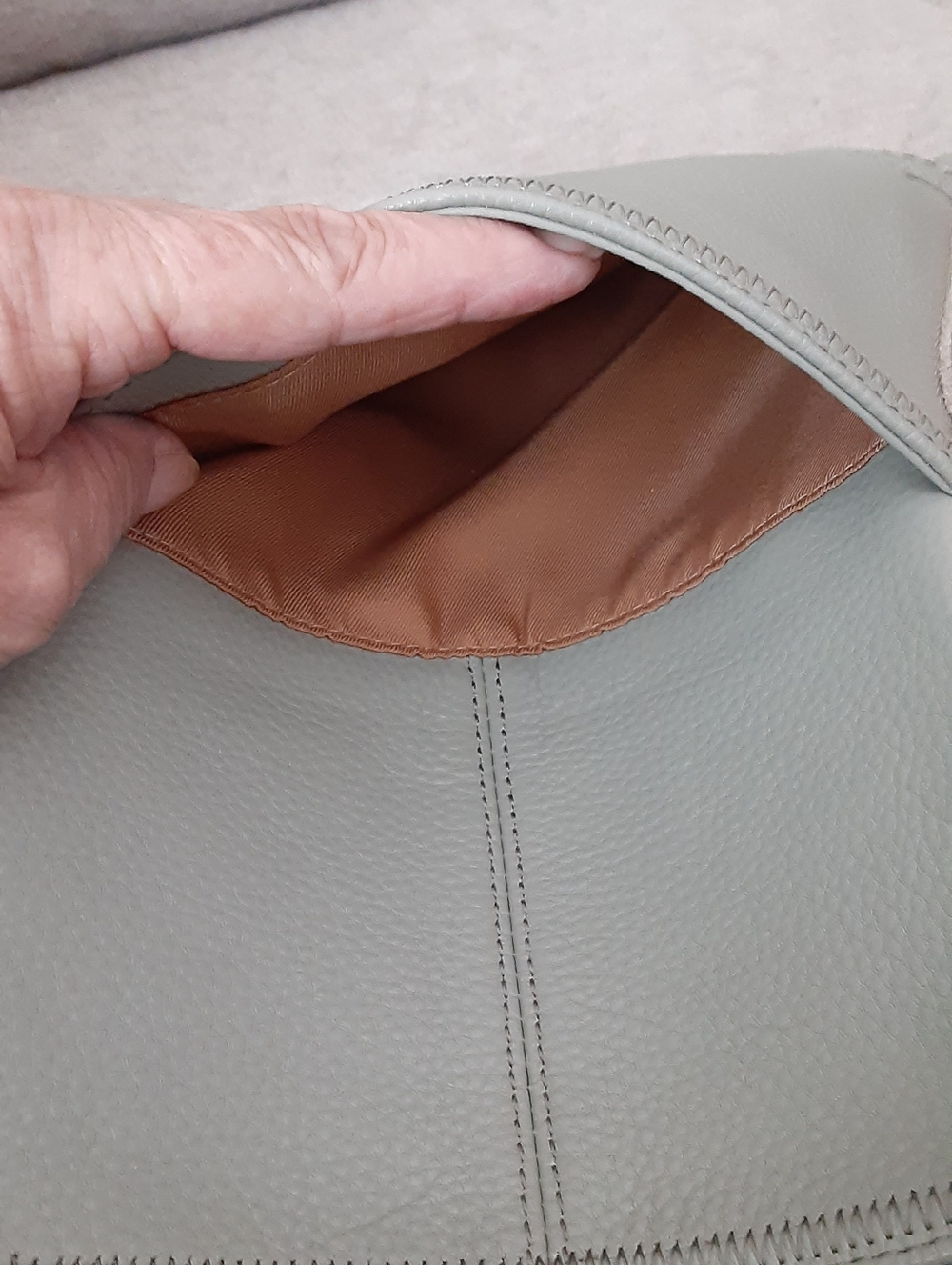 The Sak Mint green Leather Shoulders Or Crossbody bag - Picture 7 of 10